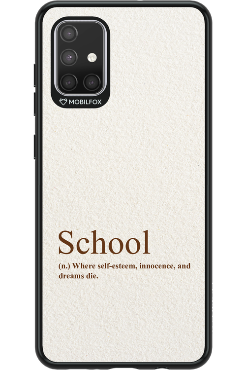 Schoool - Samsung Galaxy A71
