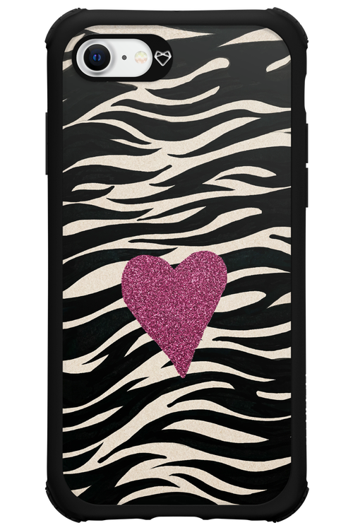 Zebra Heart 2.0 - Apple iPhone SE 2020