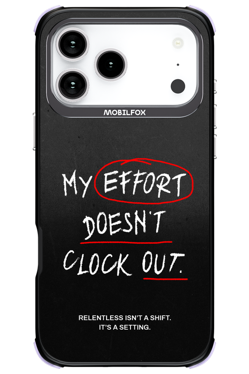 My Effort 2.0 - Apple iPhone 17 Pro Max