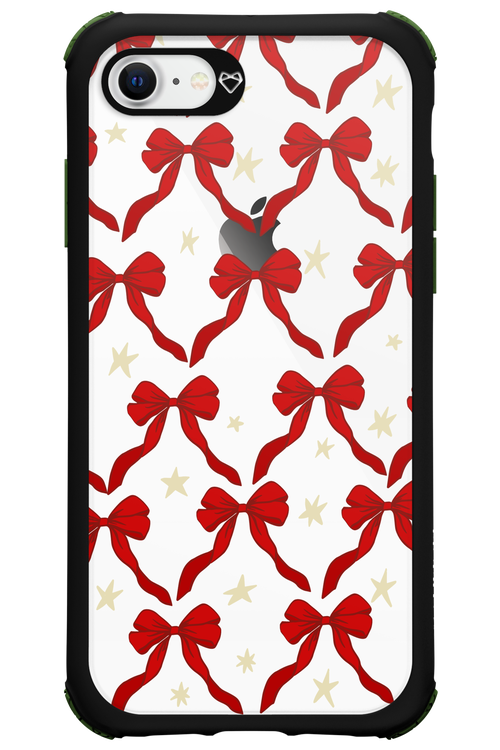 Bow & Stars (Transparent) - Apple iPhone 8