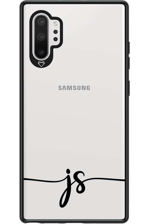 JS Monogram - Samsung Galaxy Note 10+