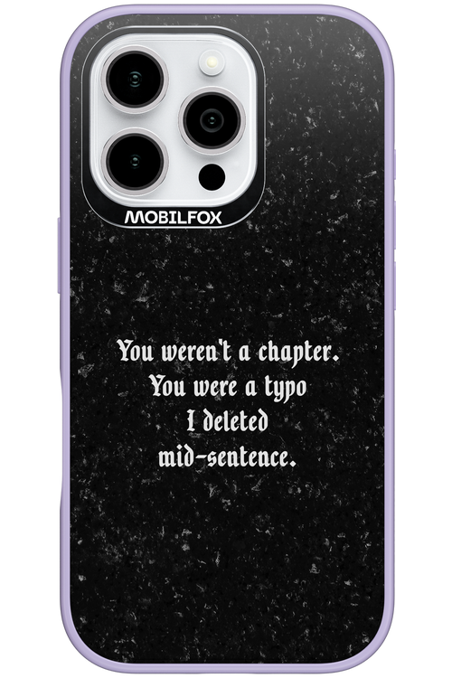 A Typo - Apple iPhone 16 Pro