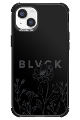 Black Flowers - Apple iPhone 14 Plus