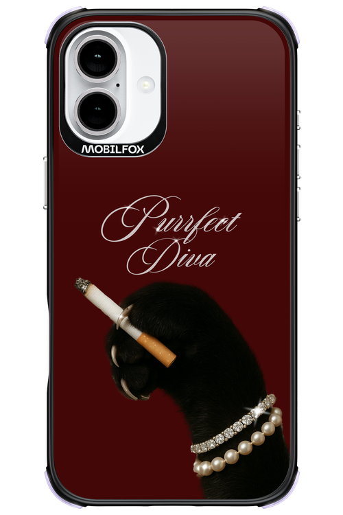 Purrfect Diva - Apple iPhone 16 Plus