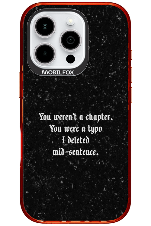 A Typo - Apple iPhone 16 Pro