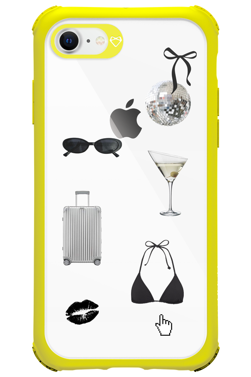 Silver Summer - Apple iPhone 8