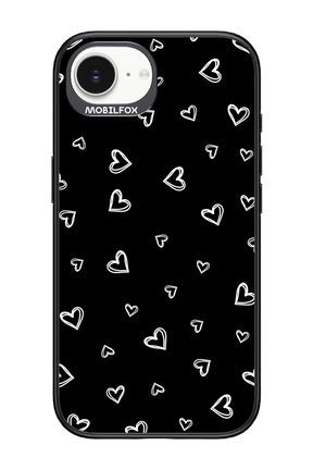 Monochrome Hearts 2.0 - Apple iPhone 16e