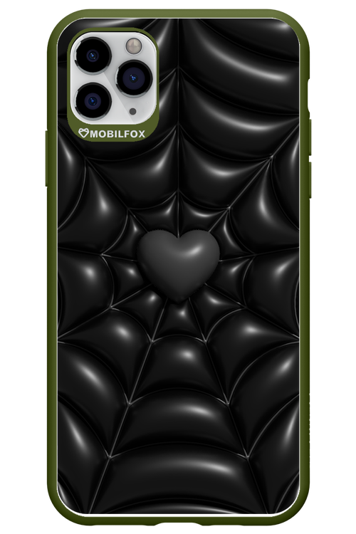 Black Spider Heart - Apple iPhone 11 Pro Max