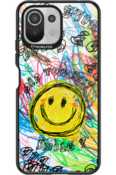 Crayon Smiley Colorful - Xiaomi Mi 11 Lite (2021)