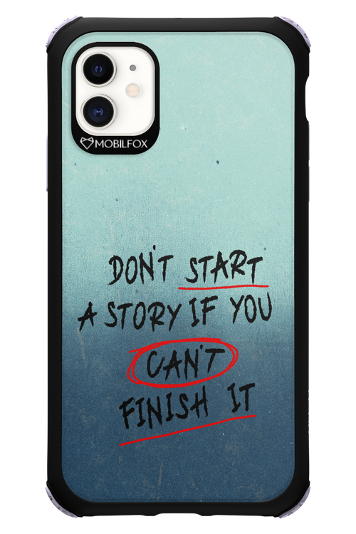Don't Start - Apple iPhone 11