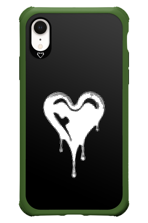 Heart Black - Apple iPhone XR