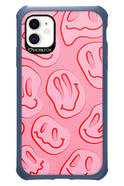 Bubblegum Smiley - Apple iPhone 11