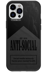 ANTI-SOCIAL (BLVCK) 2.0 - Apple iPhone 12 Pro Max