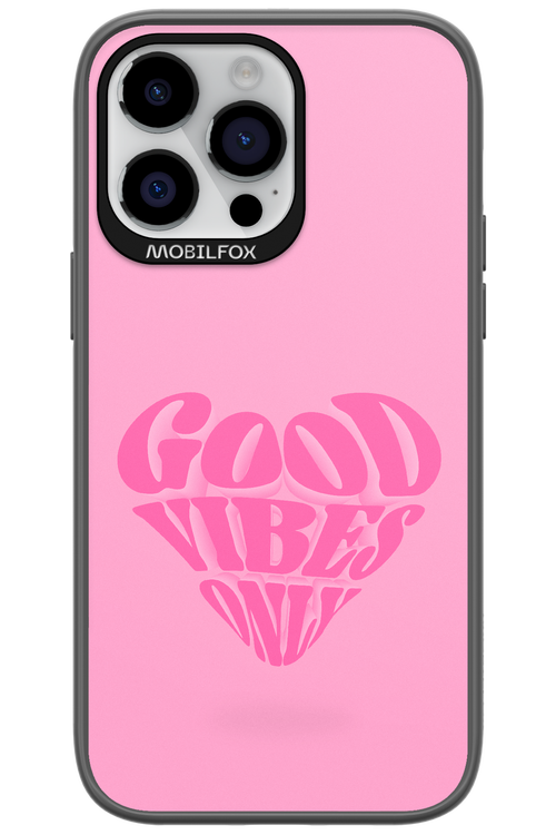 Good Vibes Heart - Apple iPhone 14 Pro Max