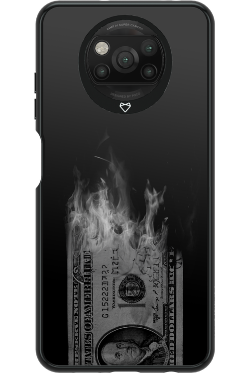 Money Burn B&W 2.0 - Xiaomi Poco X3 NFC