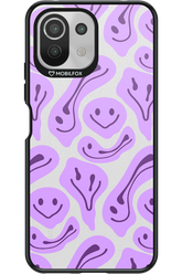 Fluid Smiley Purple - Xiaomi Mi 11 Lite (2021)