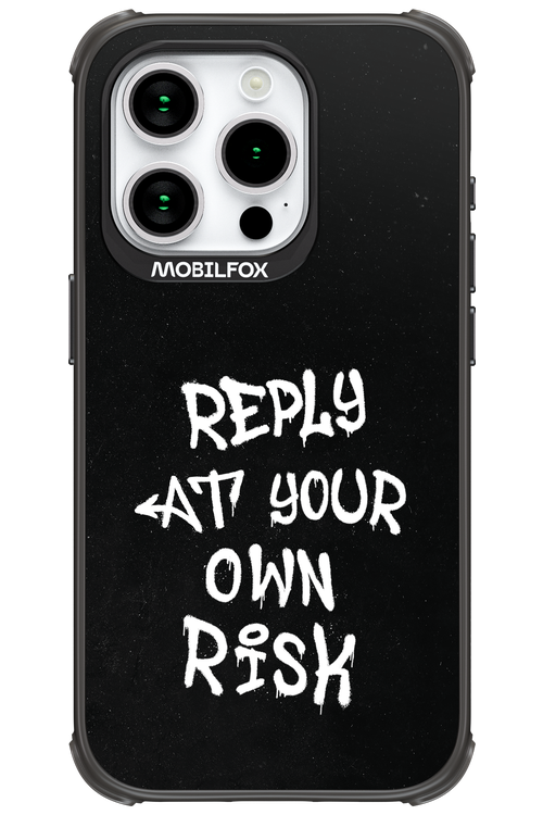 Risk Black 2.0 - Apple iPhone 15 Pro