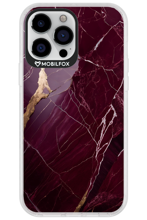 Burgundy Marble - Apple iPhone 13 Pro Max