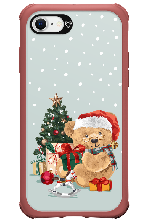 Merry Christmas Bear - Apple iPhone 7