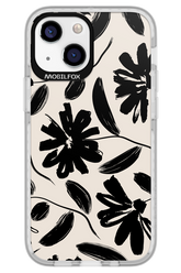 Monochrome Flowerss 2.0 - Apple iPhone 13 Mini