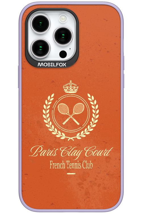 Paris Clay Court Club 2.0 - Apple iPhone 15 Pro Max