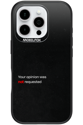 Not Requested - Apple iPhone 16 Pro