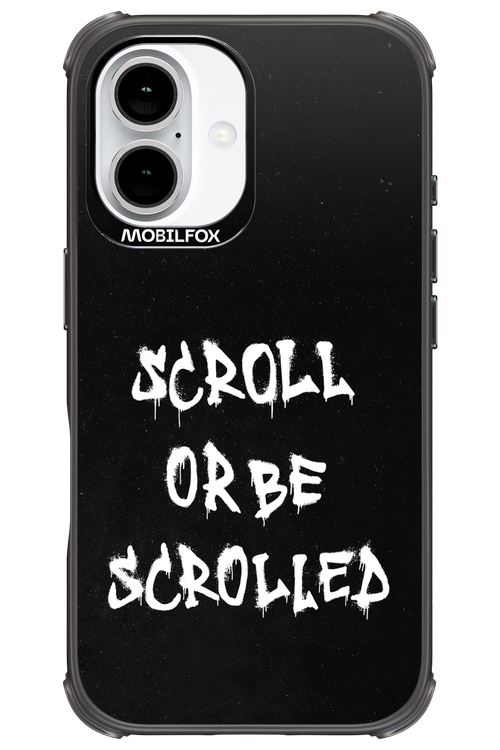 Scroll Black - Apple iPhone 16
