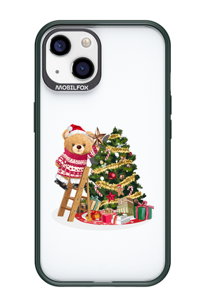 Christmas Bear (Transparent) - Apple iPhone 13