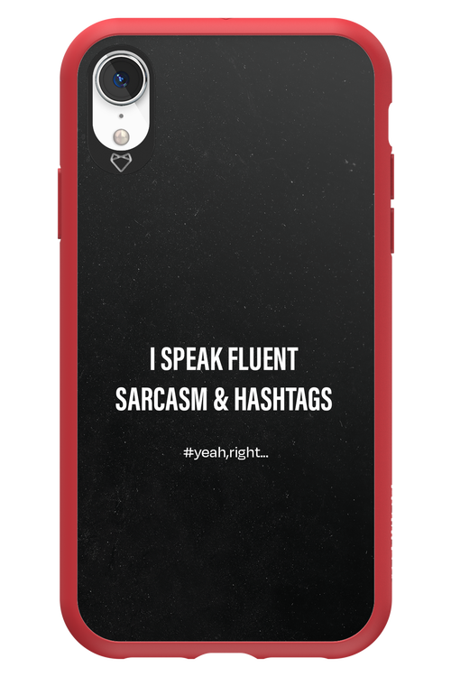 Sarcasm 2.0 - Apple iPhone XR
