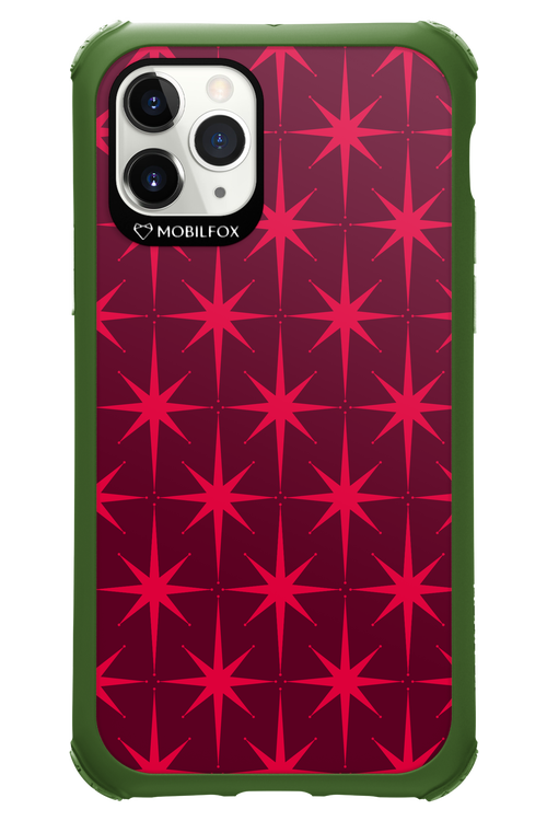 Burgundy Starss - Apple iPhone 11 Pro