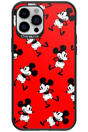 Iconic Mouse (red pattern) - Apple iPhone 12 Pro Max