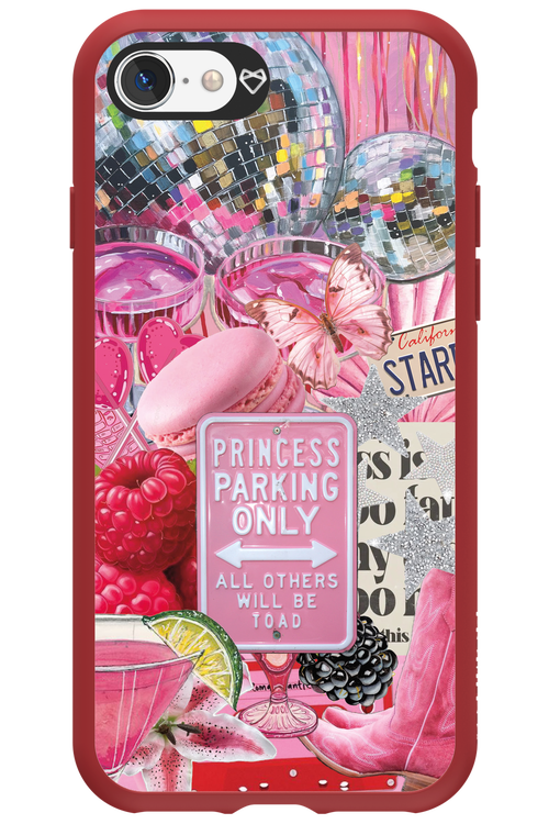 PINK PRINCESS - Apple iPhone 8