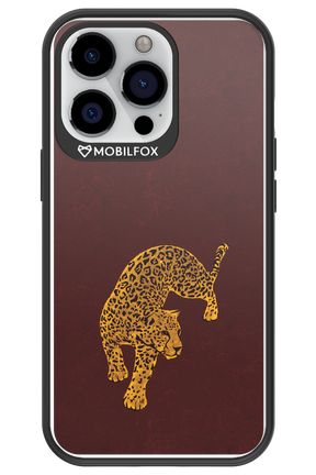 Burgundy Leopard - Apple iPhone 13 Pro