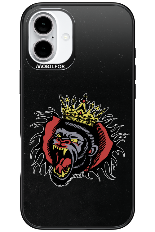 Monkey Rage Black 2.0 - Apple iPhone 16 Plus