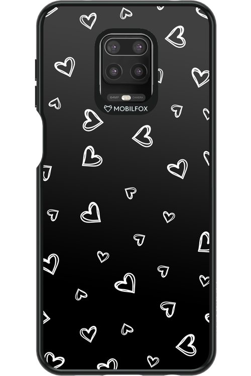 Monochrome Hearts 2.0 - Xiaomi Redmi Note 9 Pro