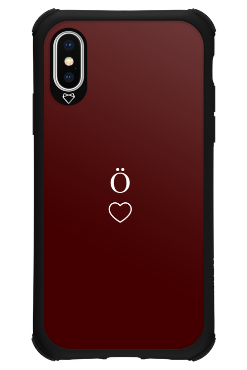 O Burgundia II 2.0 - Apple iPhone XS