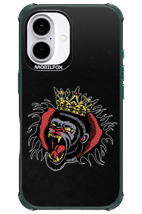 Monkey Rage Black - Apple iPhone 16