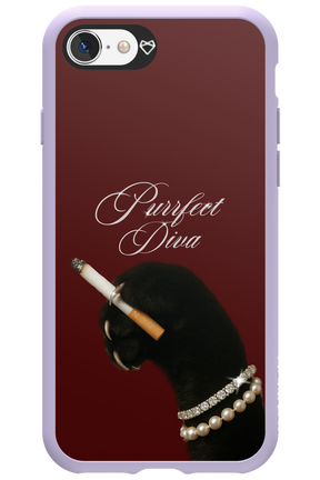 Purrfect Diva - Apple iPhone SE 2020