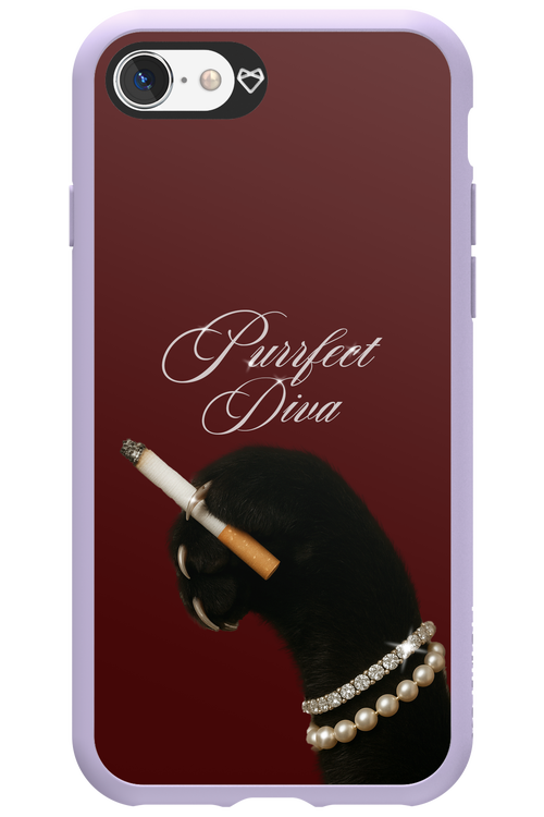 Purrfect Diva - Apple iPhone SE 2020