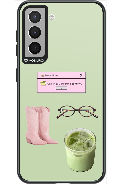 Matcha Babe - Samsung Galaxy S21