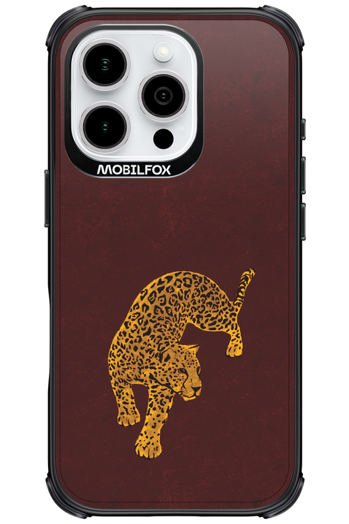 Burgundy Leopard - Apple iPhone 16 Pro