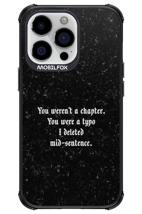 A Typo - Apple iPhone 13 Pro