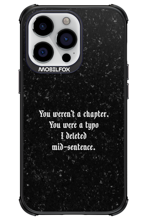 A Typo - Apple iPhone 13 Pro