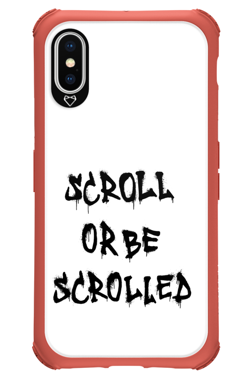Scroll - Apple iPhone X