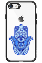 Hamsa Blue - Apple iPhone 8