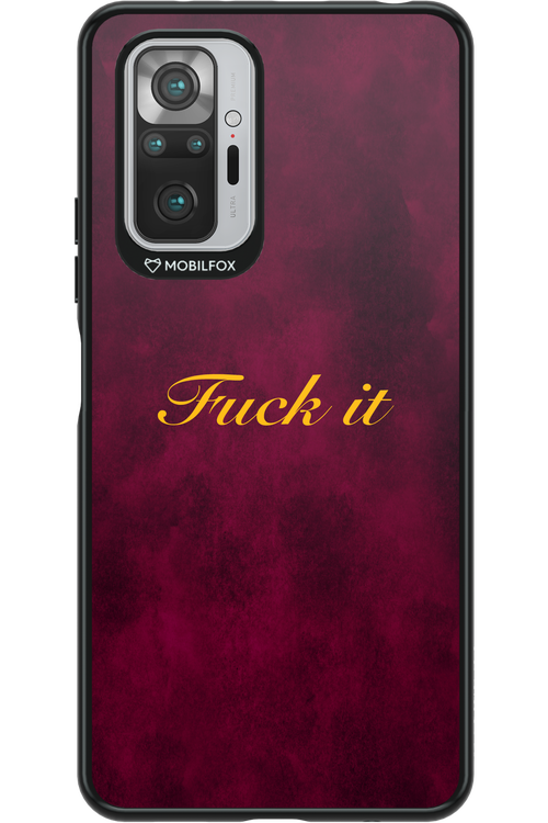 Fuck Itt - Xiaomi Redmi Note 10 Pro
