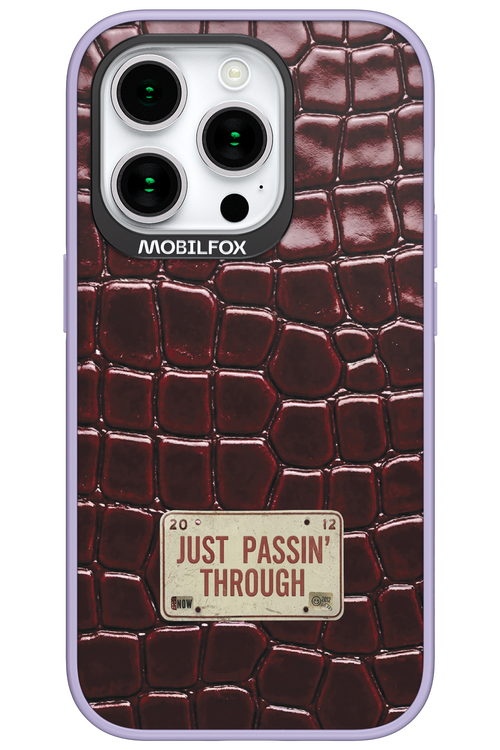 Just passin through 2.0 - Apple iPhone 15 Pro
