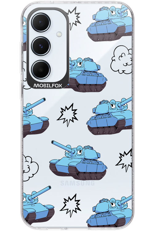 Tank Guy Transparent 2.0 - Samsung Galaxy A55
