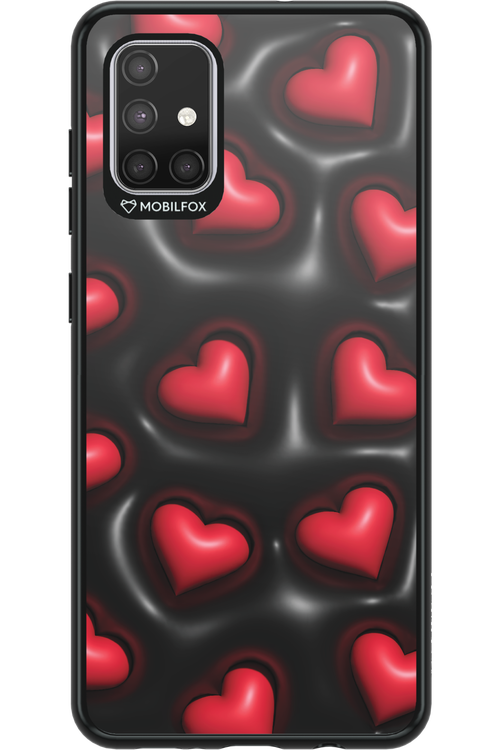 Hearts in love - Samsung Galaxy A71