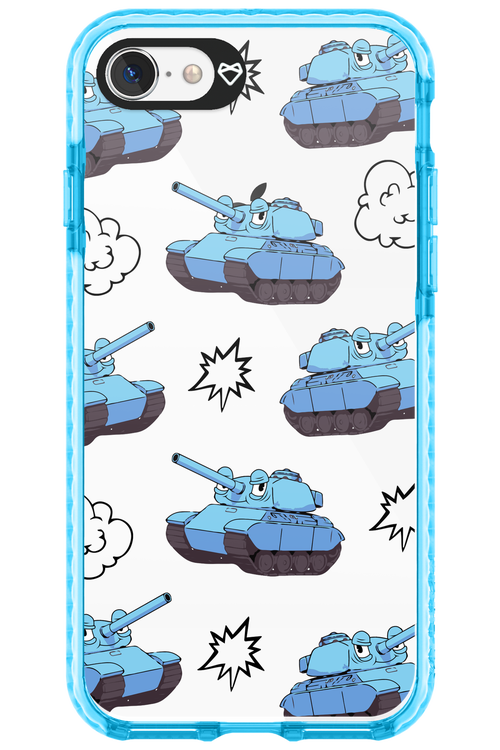 Tank Guy Transparent 2.0 - Apple iPhone 8